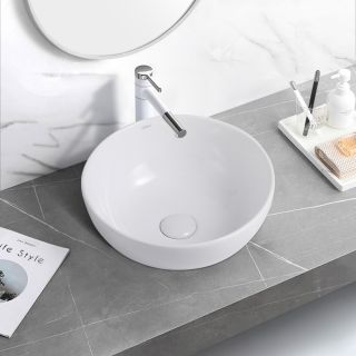 Раковина ABBER Bequem 36см белый AC2105